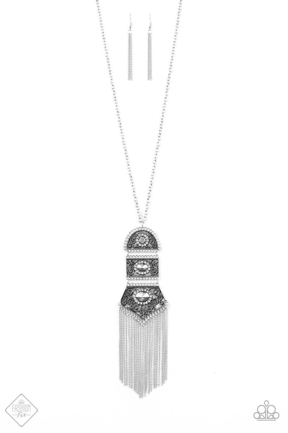 Tassel Tycoon Silver Necklace